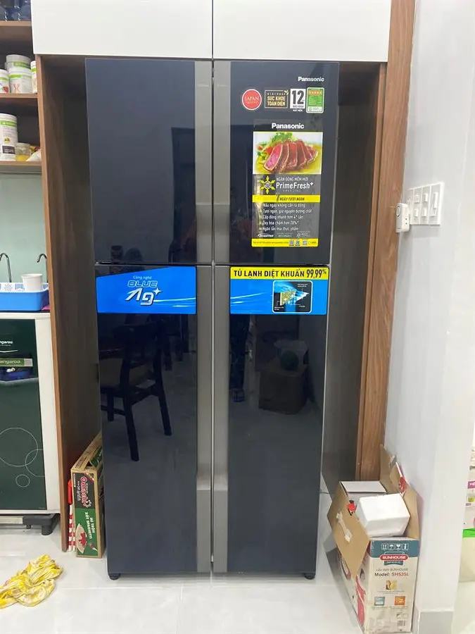 Khách hàng review Tủ lạnh Panasonic Inverter 550 lít Multi Door NR-DZ601VGKV 39