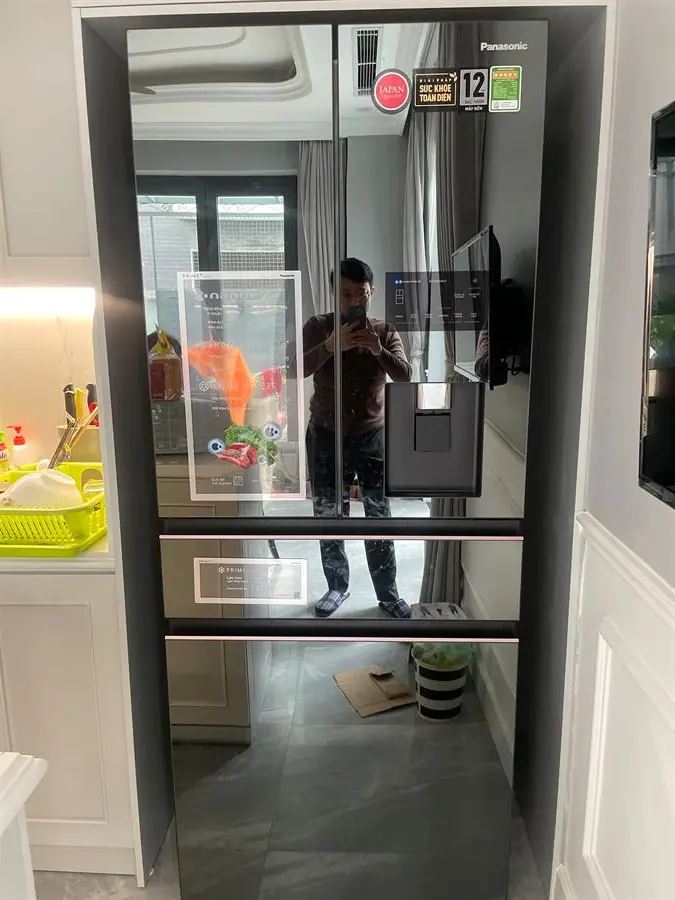 Khách hàng review Tủ lạnh Panasonic Inverter 540 lít Multi Door PRIME  Edition NR-YW590YMMV 6