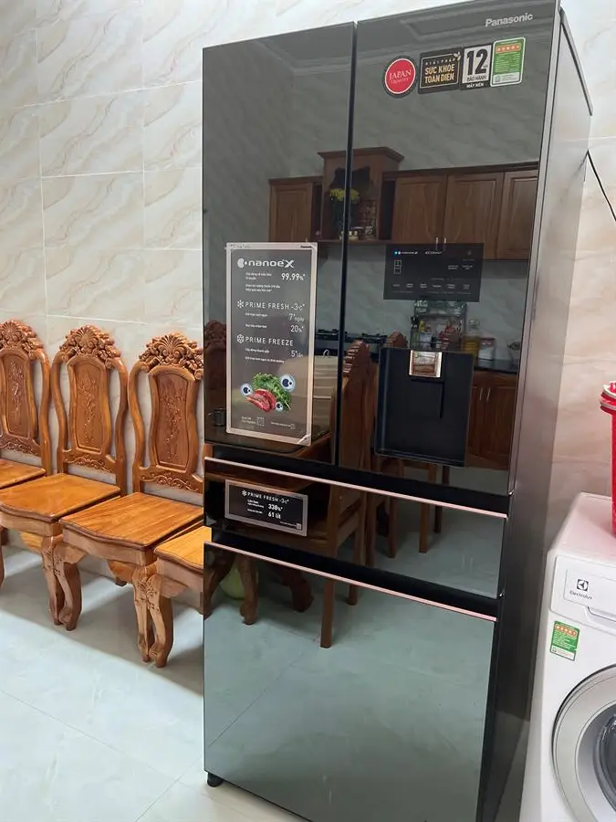 Khách hàng review Tủ lạnh Panasonic Inverter 540 lít Multi Door PRIME  Edition NR-YW590YMMV 5