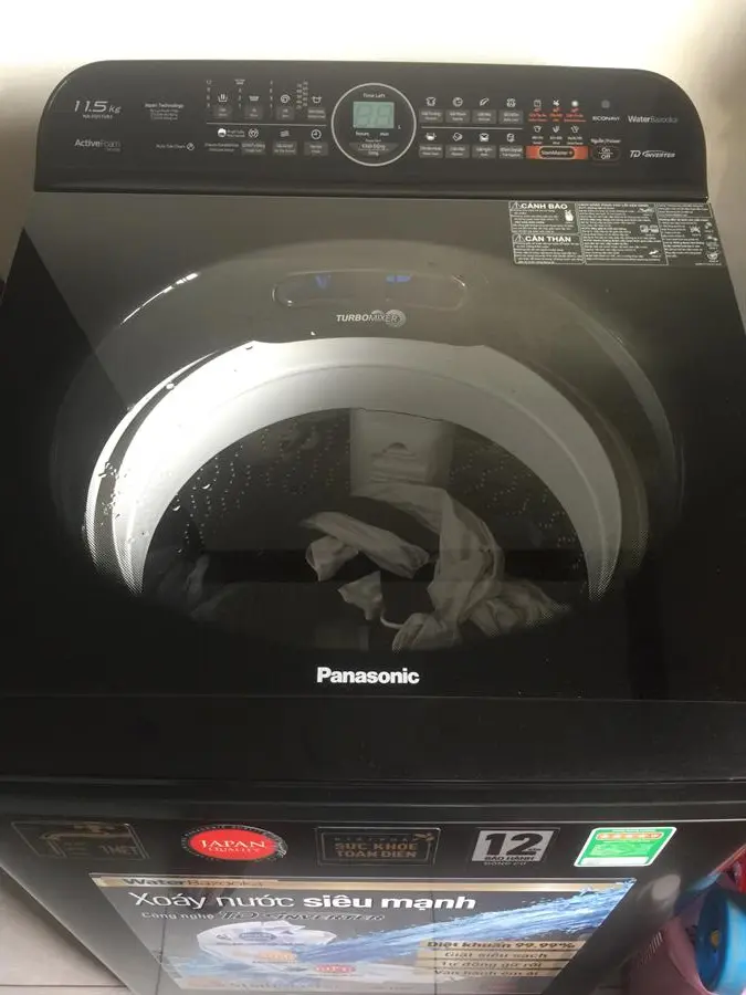 Khách hàng review Máy giặt Panasonic Inverter 11.5 Kg NA-FD11VR1BV 5