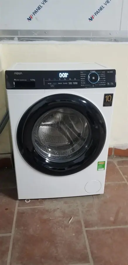 Khách hàng review Máy giặt Aqua Inverter 8 KG AQD-A800F W 35