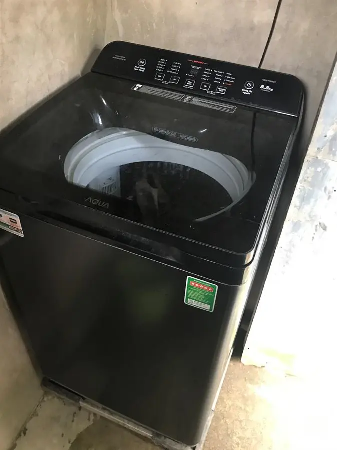Khách hàng review Máy giặt Aqua 8.8 kg AQW-FR88GT.BK 22