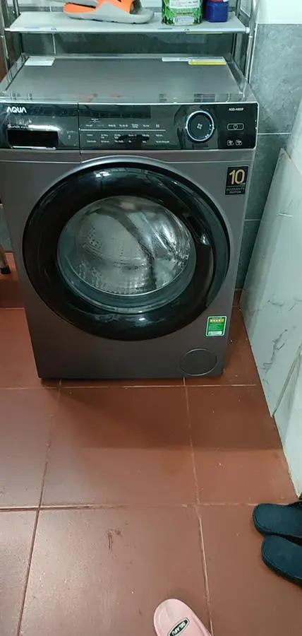 Khách hàng review Máy giặt Aqua Inverter 9.0 KG AQD-A900F S 12