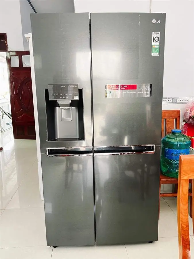 Khách hàng review Tủ lạnh LG Inverter 601 lít Side By Side GR-D247MC 1