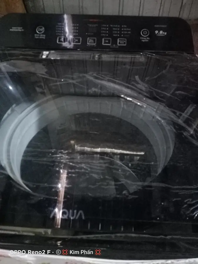 Khách hàng review Máy giặt Aqua 9.8 kg AQW-FR98GT.BK 16