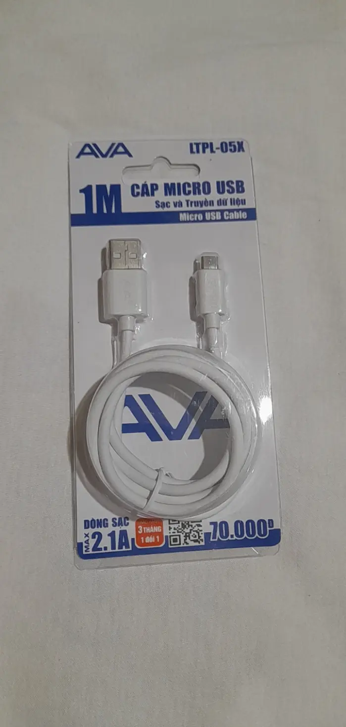 Khách hàng review Cáp Micro USB 1m AVA LTPL-05X 6