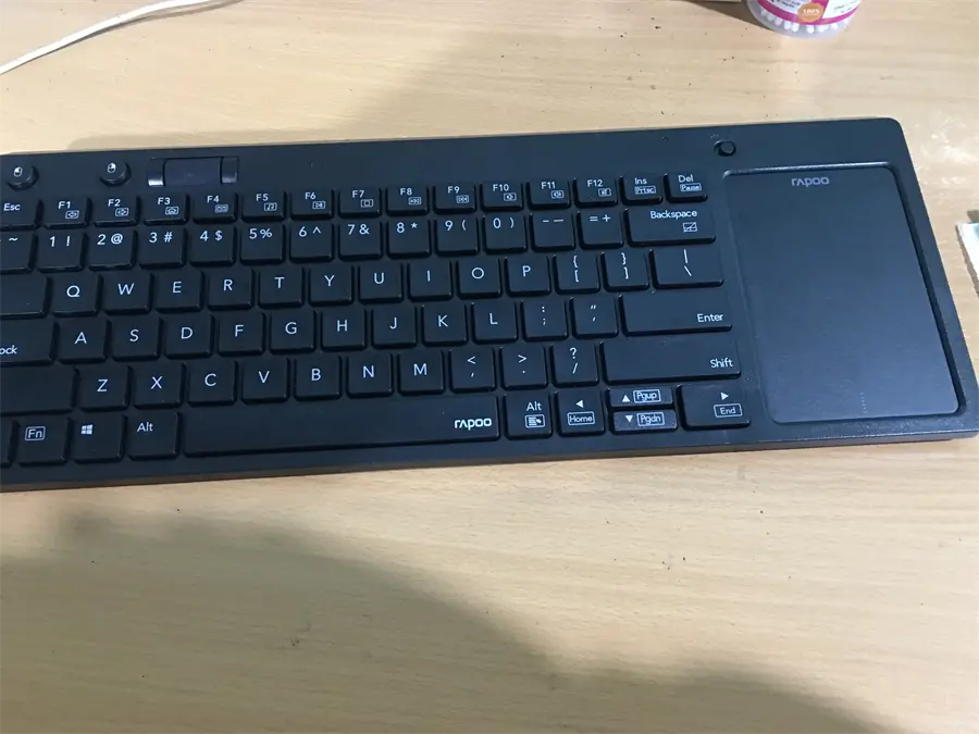 Khách hàng review Bàn Phím Không Dây Touchpad Rapoo K2800 1