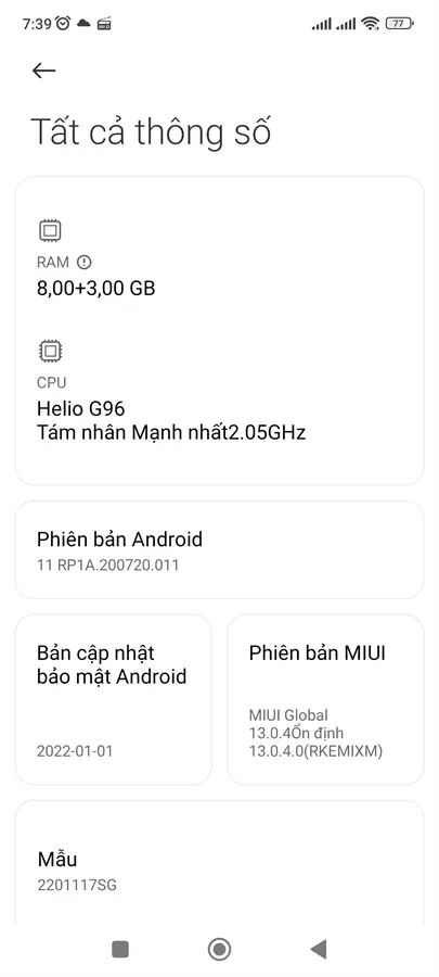 Khách hàng review Điện thoại Xiaomi Redmi Note 11S 15