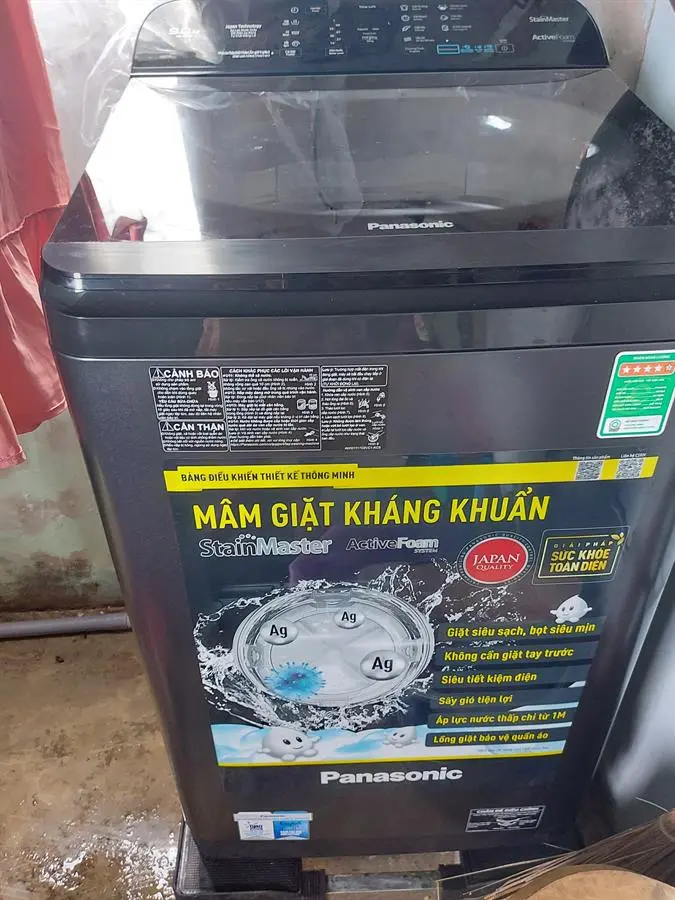 Khách hàng review Máy giặt Panasonic 9 kg NA-F90A9BRV 72