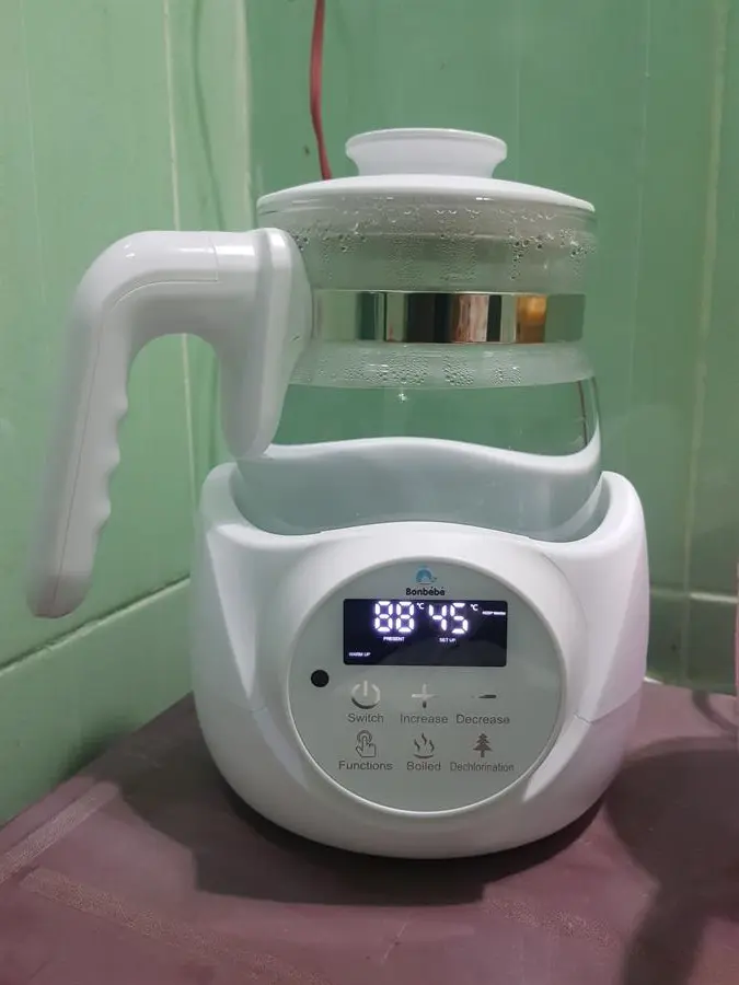 Khách hàng review Ấm đun nước pha sữa Bonbébé 1 lít BB-06 1