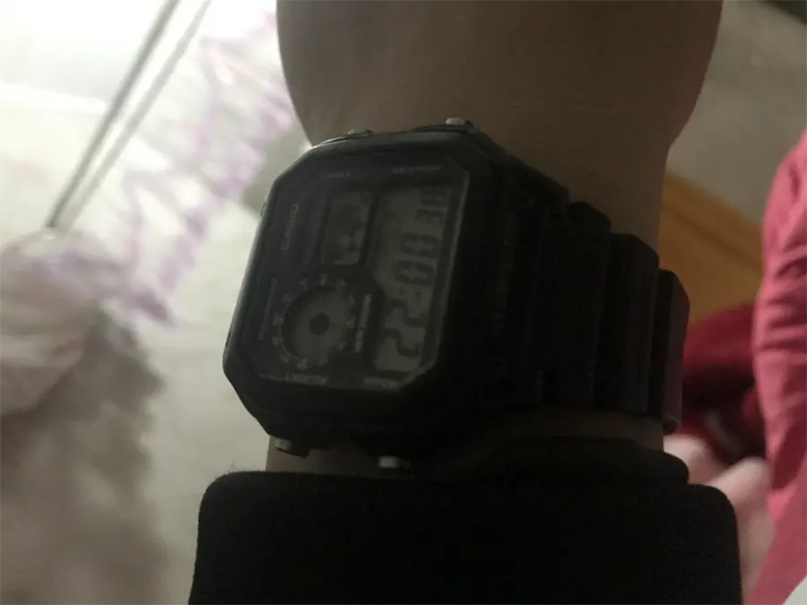 Khách hàng review Đồng hồ CASIO 44.6 mm Nam AE-1200WH-1BVDF 3