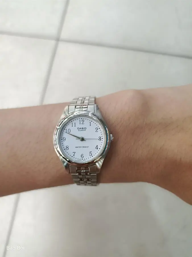 Khách hàng review Đồng hồ CASIO Timeless 26.2 mm Nữ LTP-1129A-7BRDF 3