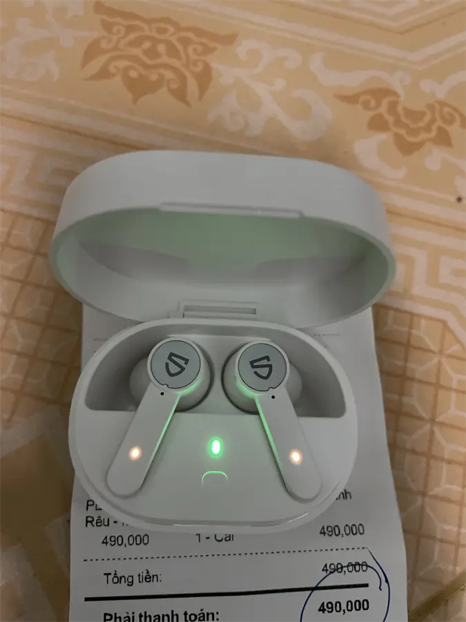 Khách hàng review Tai nghe Bluetooth True Wireless Soundpeats Q Trắng 1