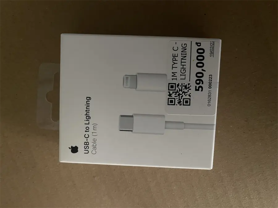 Khách hàng review Cáp sạc nhanh và truyền dữ liệu Type-C - Lightning 87W 1m Apple 17