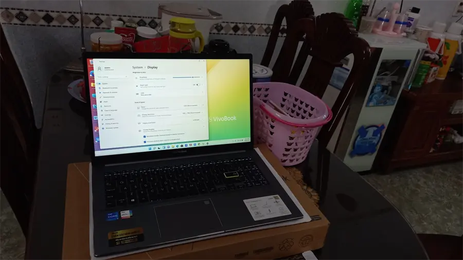 Khách hàng review Laptop Asus VivoBook S533EA i5 1135G7/8GB/512GB/Win11 (BN462W) 1