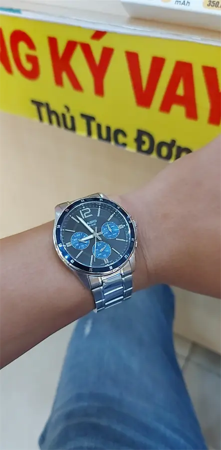 Khách hàng review Đồng hồ CASIO 41.2 mm Nam MTP-1374D-2AVDF 7