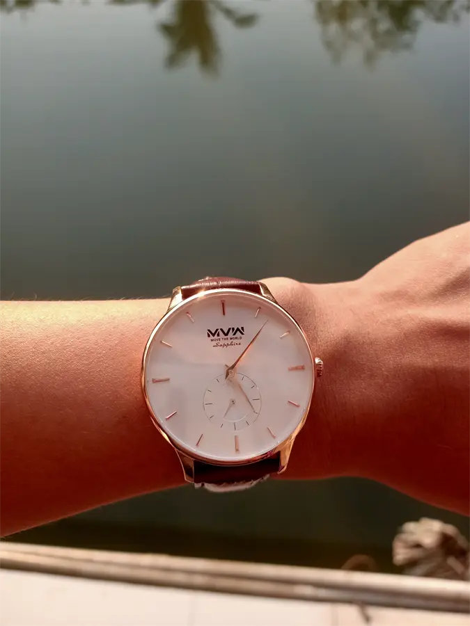 hách hàng review Đồng hồ MVW 42 mm Nam ML065-01 6