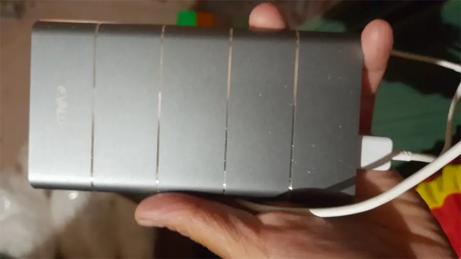 Khách hàng review Pin sạc dự phòng Polymer 10.000 mAh Type C QC3.0 eValu PA F1 Air 1