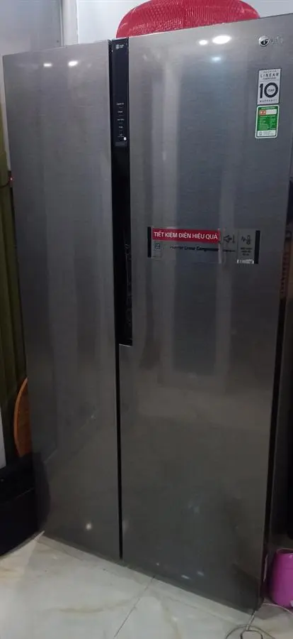 Khách hàng review Tủ lạnh LG Inverter 613 lít GR-B247JDS 2