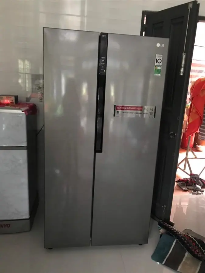 Khách hàng review Tủ lạnh LG Inverter 613 lít GR-B247JDS 1