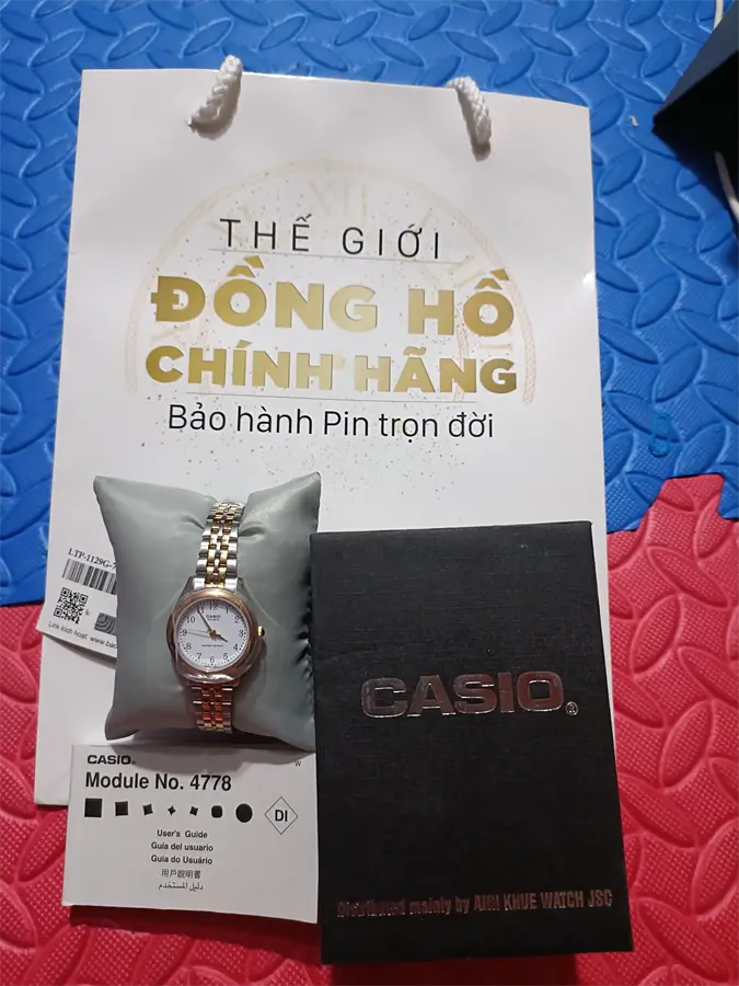 Khách hàng review Đồng hồ CASIO Timeless 27 mm Nữ LTP-1129G-7BRDF 1