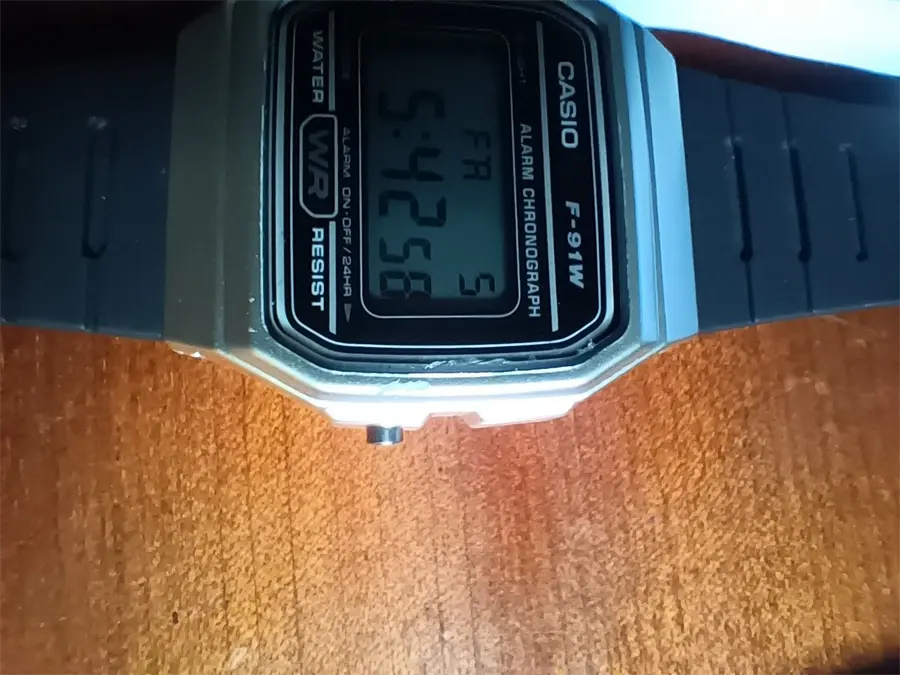 Khách hàng review Đồng hồ CASIO Timeless 33 mm Unisex F-91WM-7ADF 7