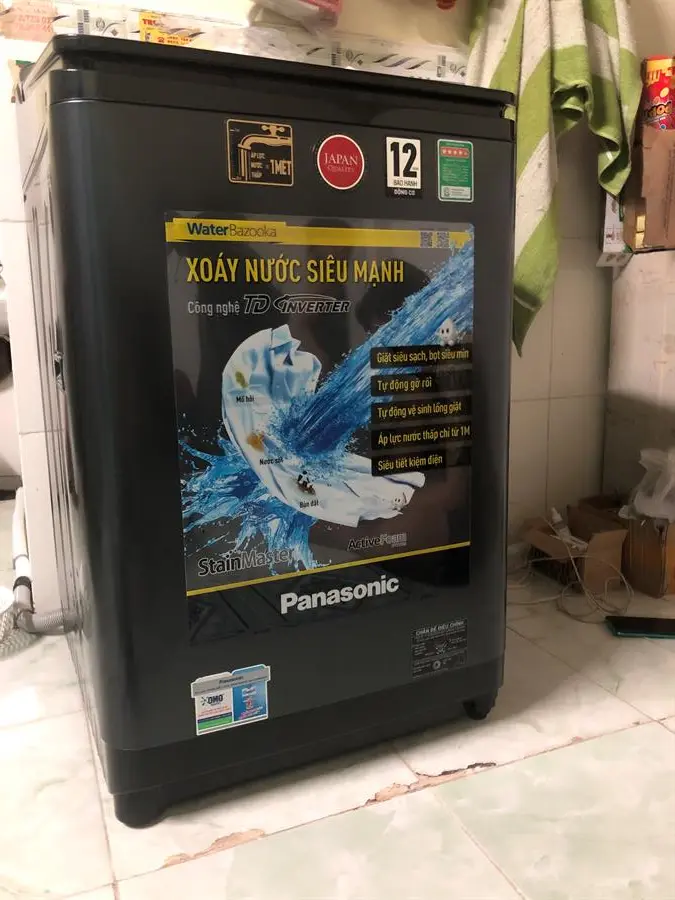 Khách hàng review Máy giặt Panasonic Inverter 11.5 Kg NA-FD11AR1BV 80