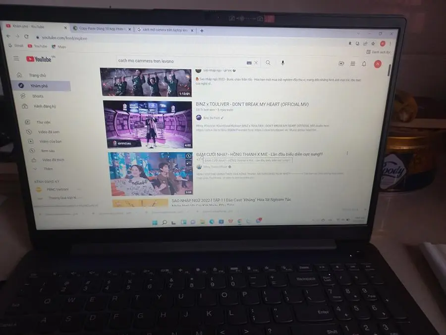 Khách hàng review Laptop Lenovo Ideapad 3 15ITL6 i5 1135G7/8GB/512GB/Win11 (82H801P9VN) 2