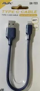 Khách hàng review Cáp sạc và truyền dữ liệu USB-A - Type-C 15W 0.2m AVA  DR-T03 3