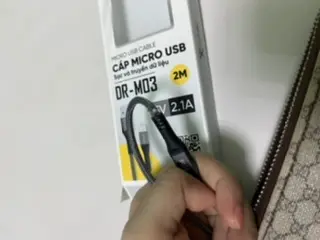 Khách hàng review Cáp sạc và truyền dữ liệu USB-A - Micro USB 12W 2m Xmobile DR-M03 10