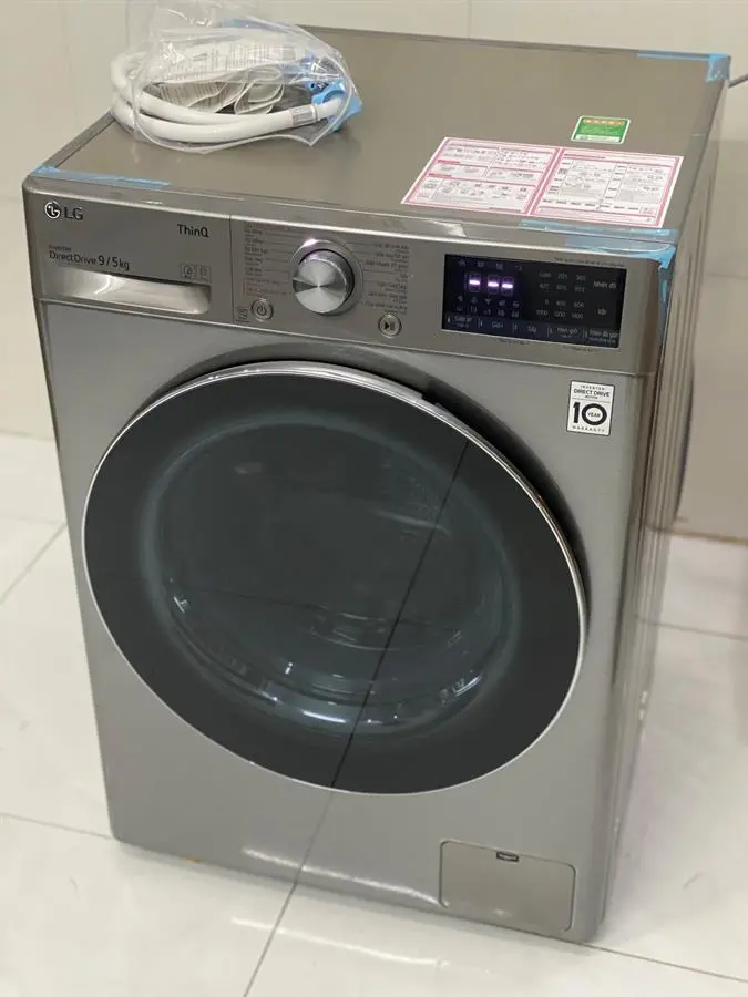 Khách hàng review Máy giặt sấy LG AI DD Inverter giặt 9 kg - sấy 5 kg FV1409G4V 8