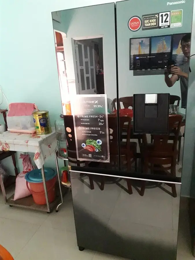 Khách hàng review Tủ lạnh Panasonic Inverter 495 lít Multi Door PRIME  Edition NR-CW530XMMV 30