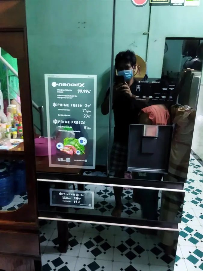 Khách hàng review Tủ lạnh Panasonic Inverter 540 lít Multi Door PRIME  Edition NR-YW590YMMV 1