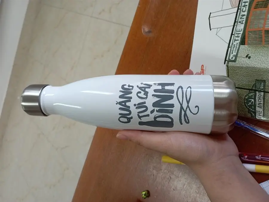 Khách hàng review Bình giữ nhiệt inox 500 ml DMX BG001 3