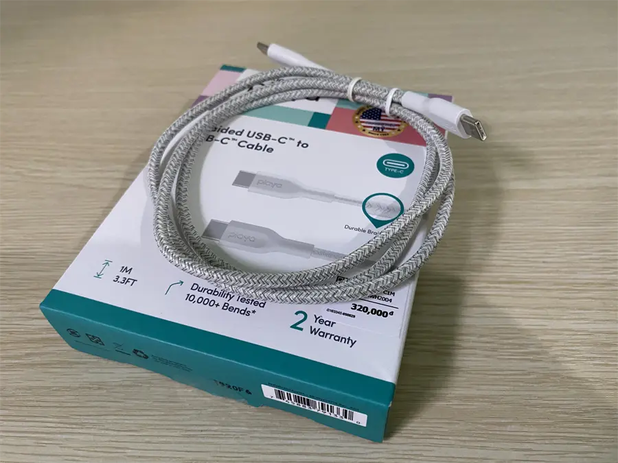 Khách hàng review Cáp Type C - Type C 1m Playa PM2004 1