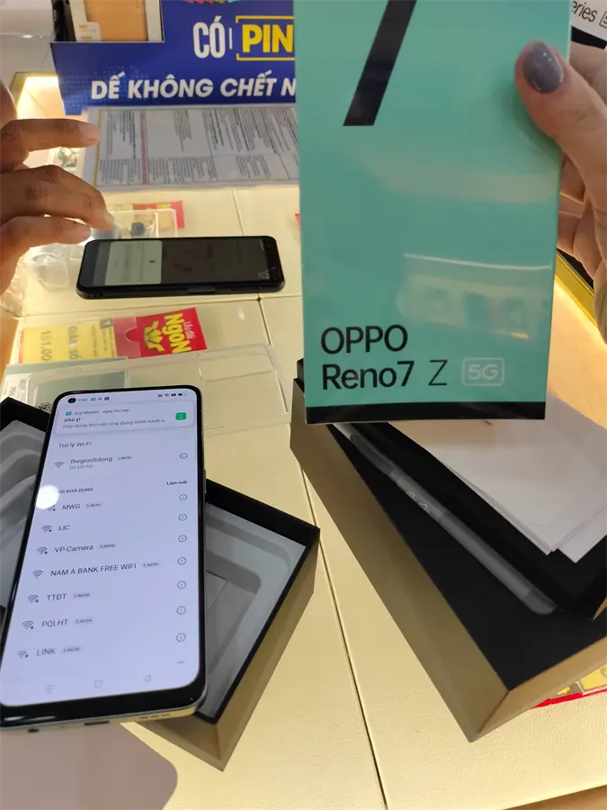 Khách hàng review Điện thoại OPPO Reno7 Z 5G 16