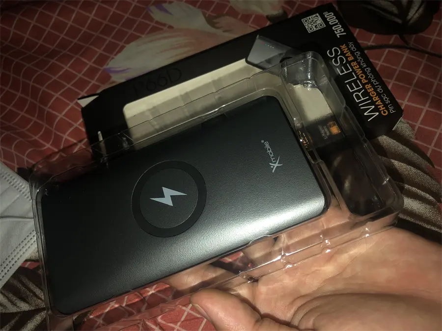 Khách hàng review Pin sạc dự phòng Polymer 10.000mAh không dây Type C PD QC3.0 18W Xmobile P66D 32