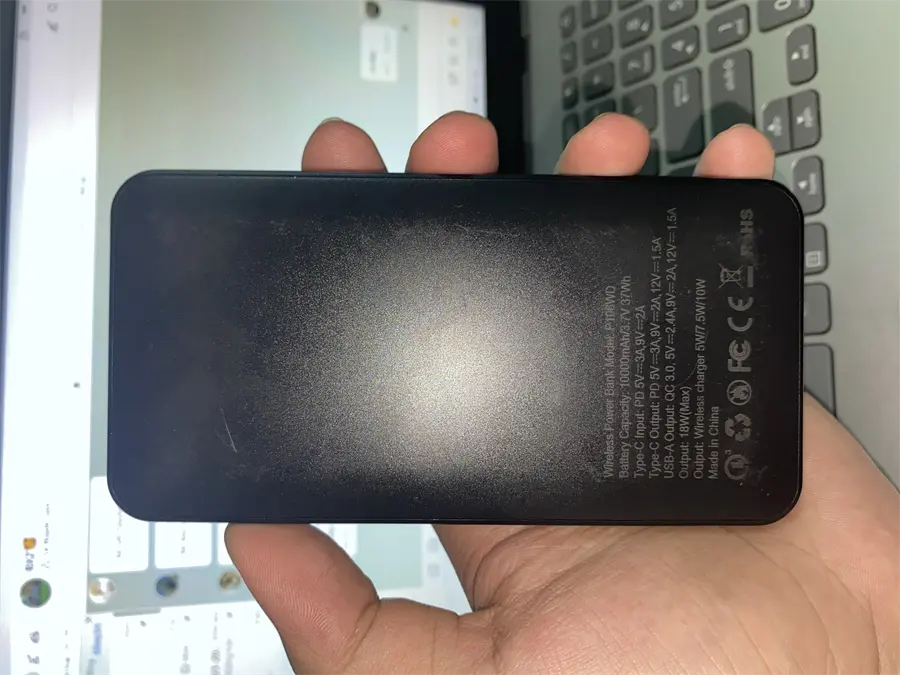 Khách hàng review Pin sạc dự phòng không dây Polymer 10.000 mAh Type C PD QC3.0 Xmobile PowerLite P106WD 6