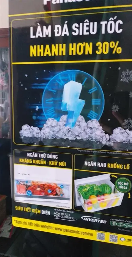 Khách hàng review Tủ lạnh Panasonic Inverter 326 lít NR-TL351VGMV 59