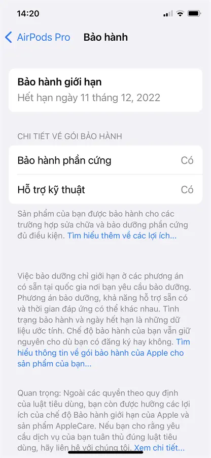 Khách hàng review Tai nghe Bluetooth AirPods Pro MagSafe Charge Apple MLWK3 18