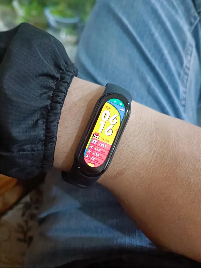 Khách hàng review Vòng đeo tay thông minh Mi Band 6 Đen 24