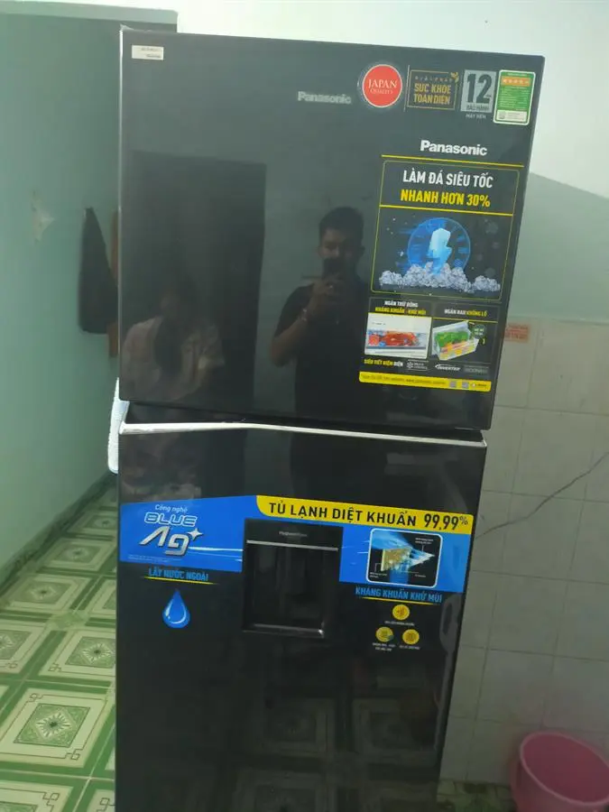 Khách hàng review Tủ lạnh Panasonic Inverter 366 lít NR-TL381GPKV 4