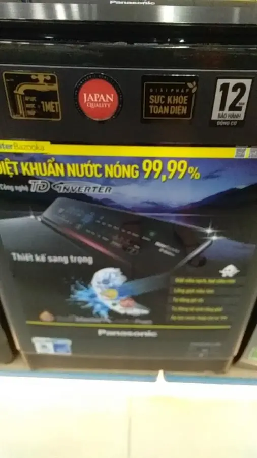 Khách hàng review Máy giặt Panasonic Inverter 12.5 Kg NA-FD125V1BV 4