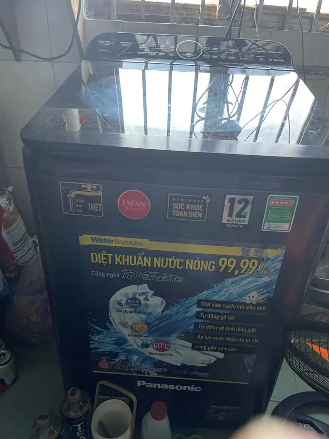 Khách hàng review Máy giặt Panasonic Inverter 10.5 Kg NA-FD10VR1BV 10