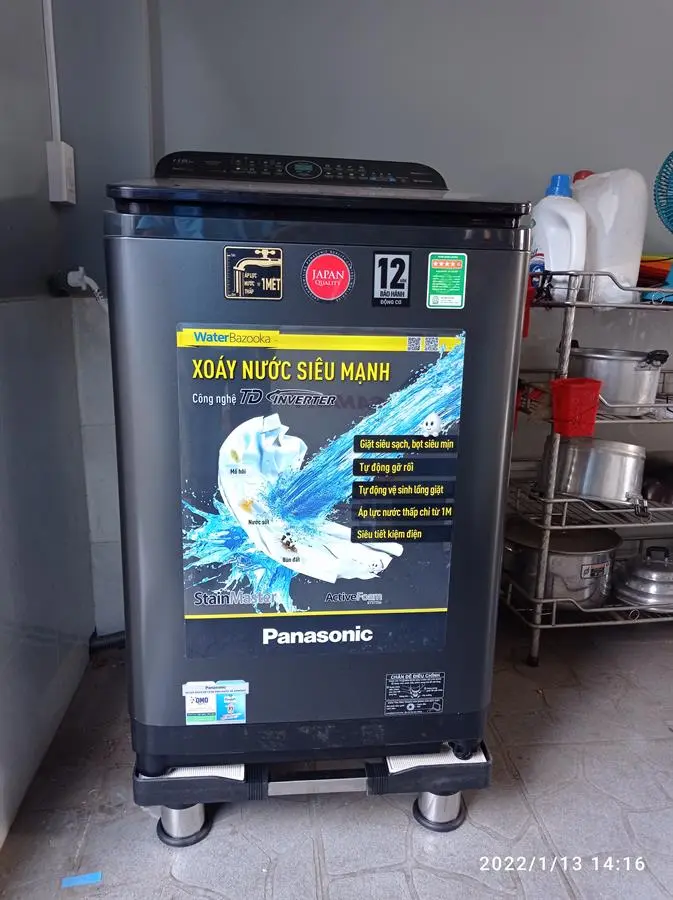 Khách hàng review Máy giặt Panasonic Inverter 10.5 Kg NA-FD10AR1BV 70
