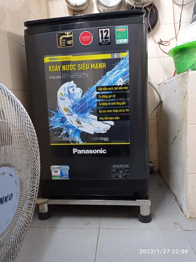 Khách hàng review Máy giặt Panasonic Inverter 10.5 Kg NA-FD10AR1BV 69