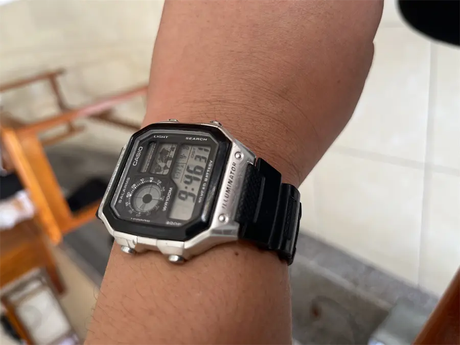 Khách hàng review Đồng hồ CASIO Timeless 45 x 42.1 mm Nam AE-1200WHD-1AVDF 22