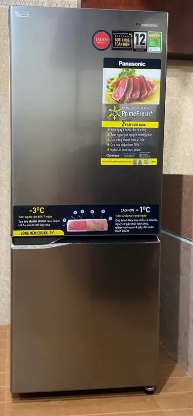 Khách hàng review Tủ lạnh Panasonic Inverter 255 lít NR-BV280QSVN 50