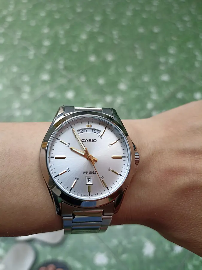 Khách hàng review Đồng hồ CASIO Timeless 40 mm Nam MTP-1370D-7A2VDF 2