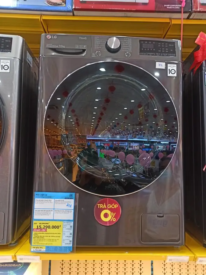 Khách hàng review Máy giặt LG AI DD Inverter 10 kg FV1410S3B 41